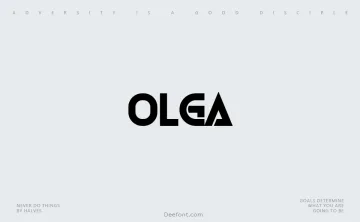 Olga Font Family