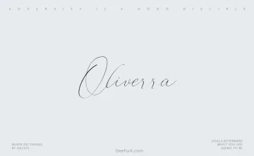 Oliverra Font