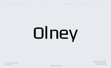 Olney Font