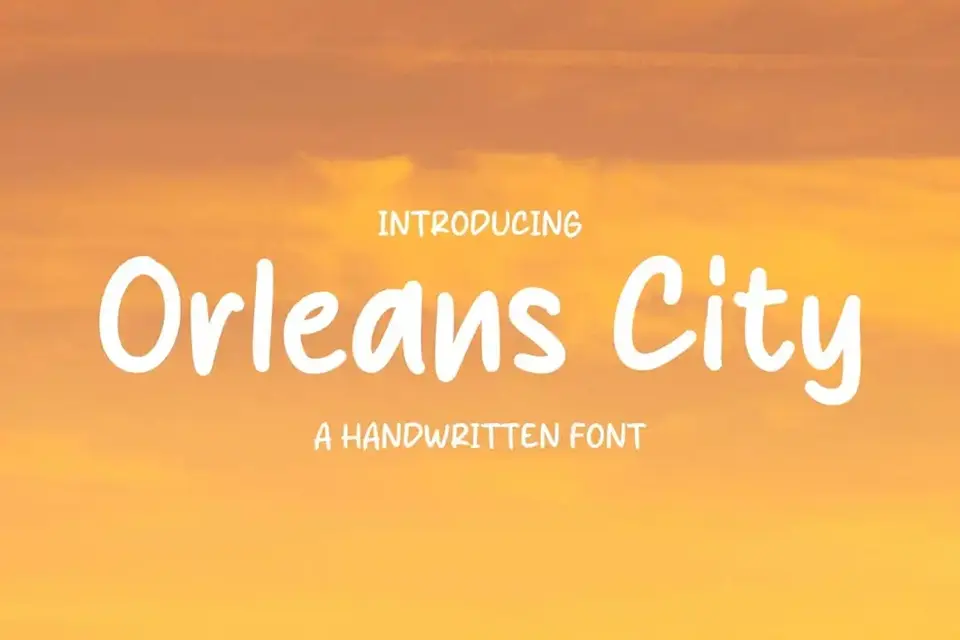 Orleans City Font