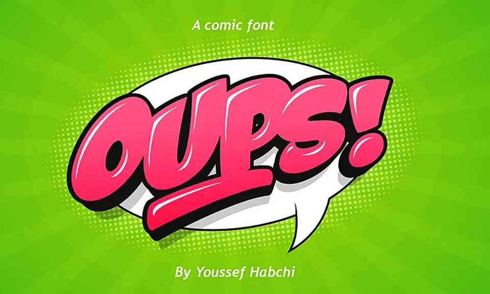 Oups Font