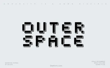 Outer Space Font