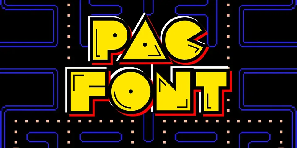 Pac-Font Font
