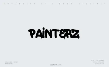 Painterz Font