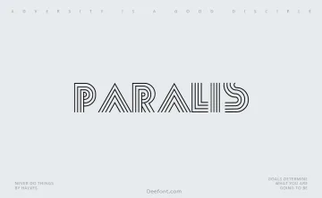 Paralis Font