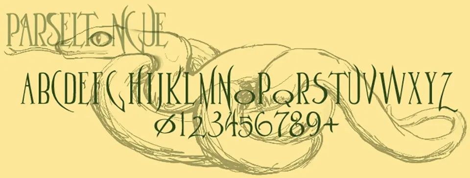 Parseltongue Font