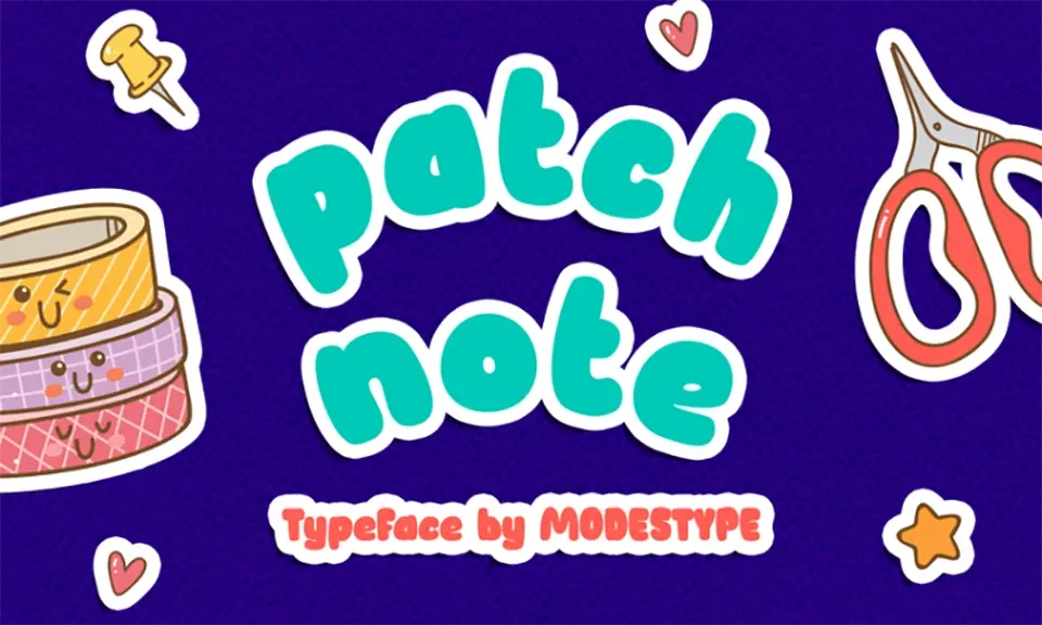 Patch Note Font