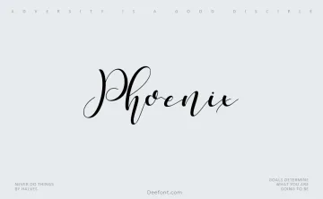 Phoenix Font