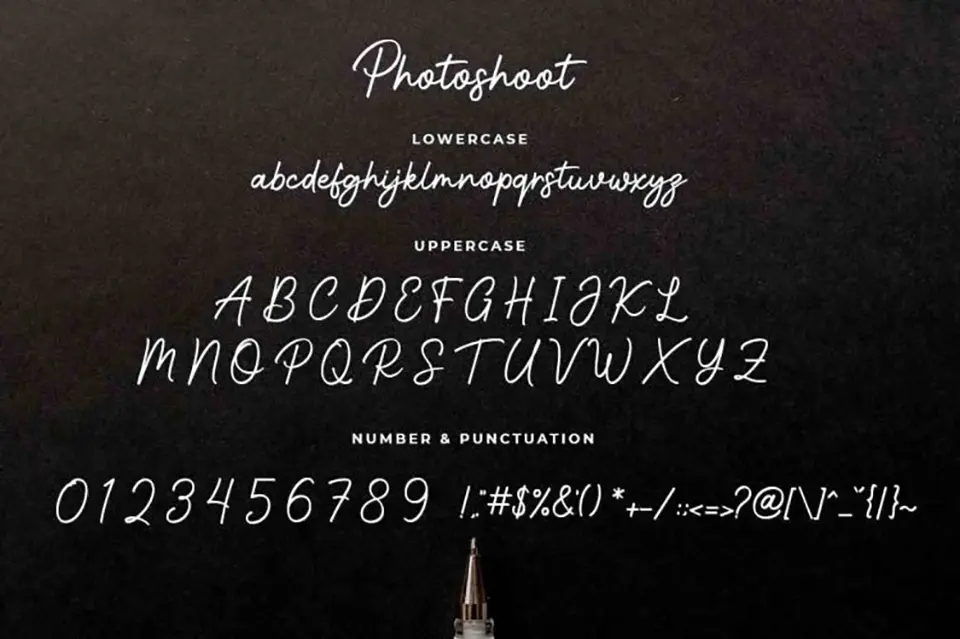 Photoshoot Font