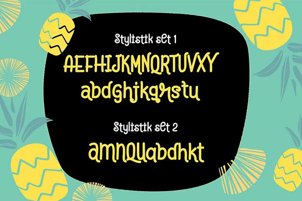 Pineapple Grass Font