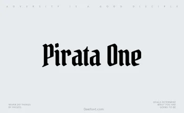 Pirata One Font