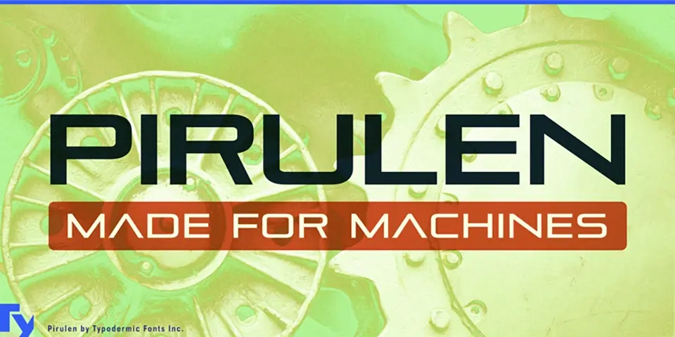 Pirulen Font