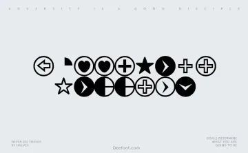 PizzaDude Bullets Font