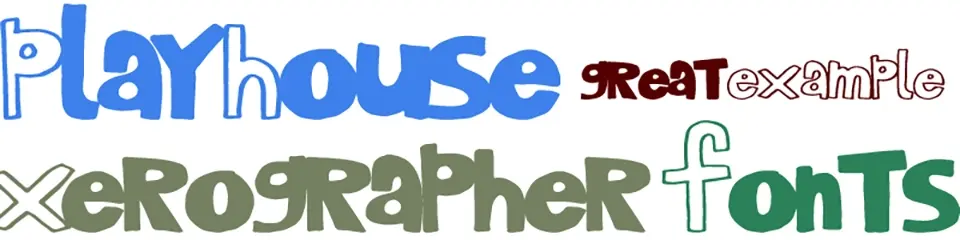 PlayHouse Font