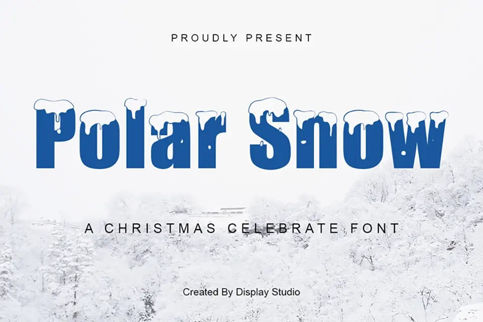 Polar Snow Font