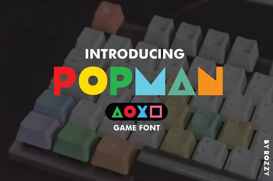 Pop Man Font