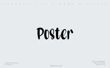 Poster Font