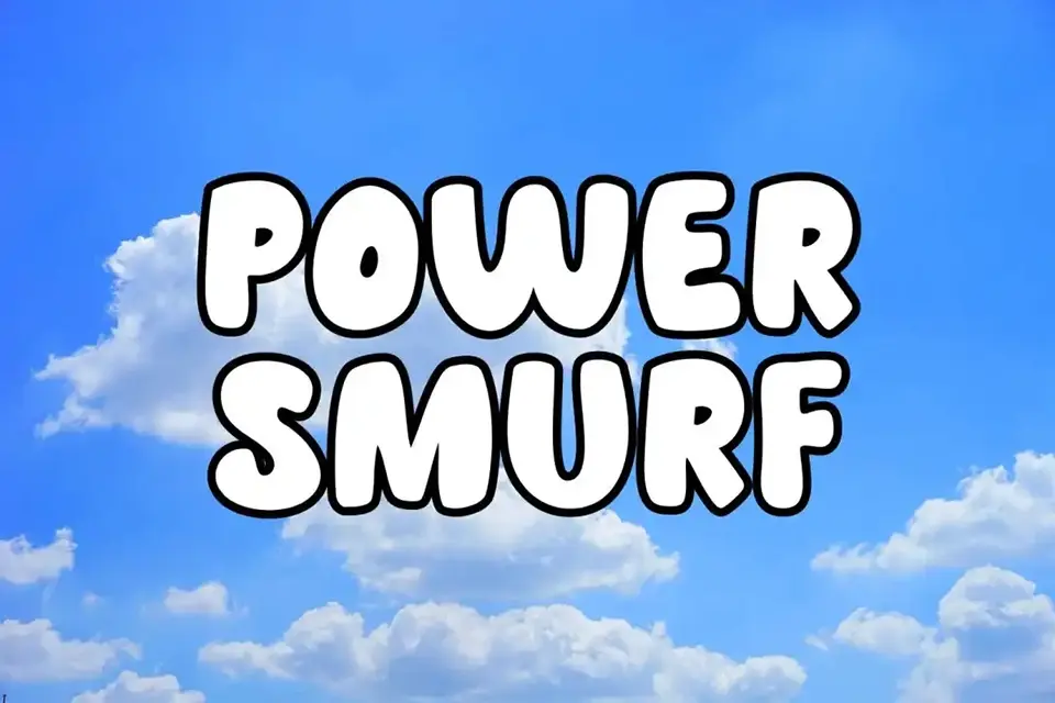 Power Smurf Font