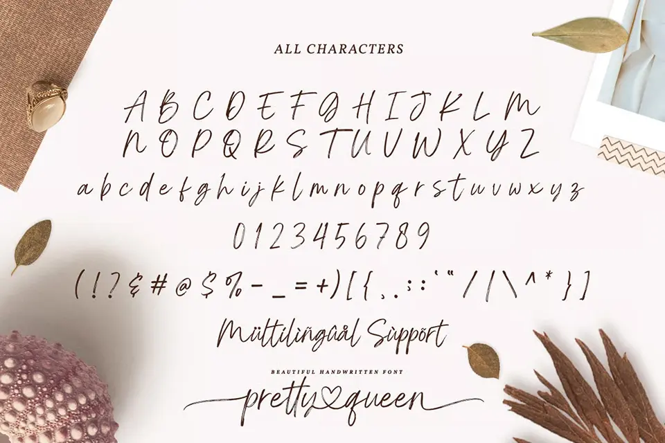 Pretty Queen Font