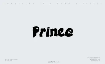 Prince Font