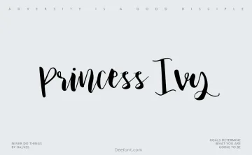 Princess Ivy Font
