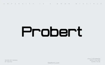 Probert Font