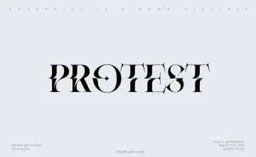 Protest Font