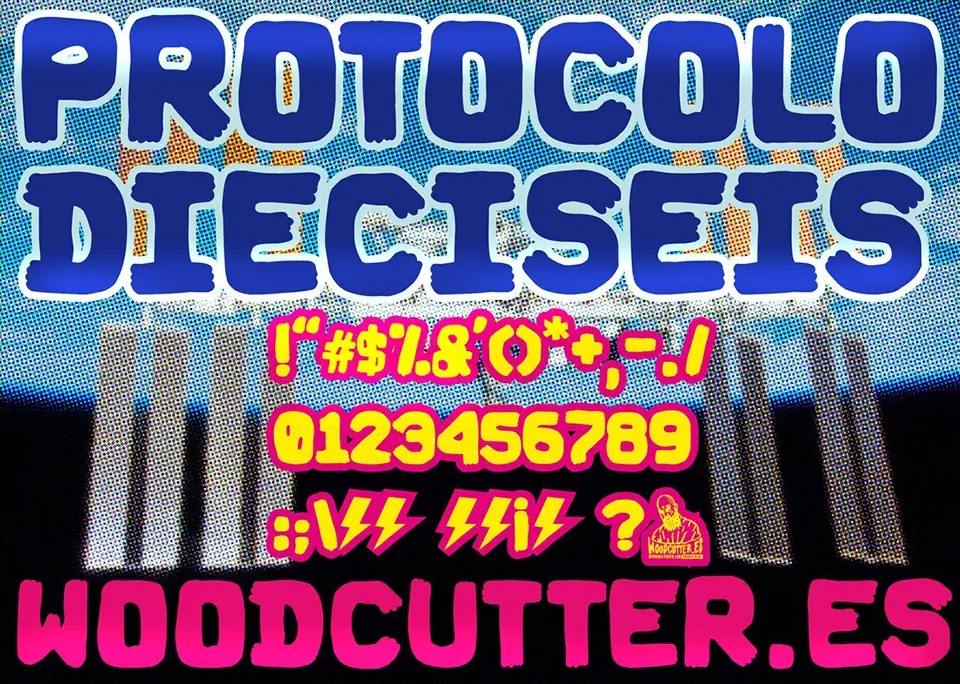 Protocolo Dieciseis Font