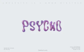 Psycho Font