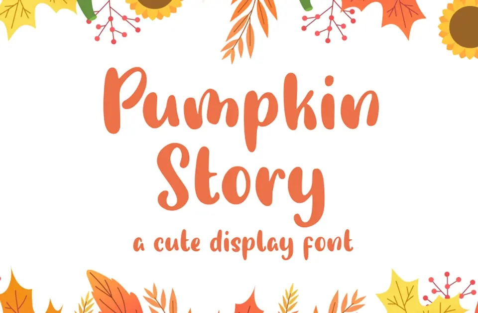 Pumpkin Story Font