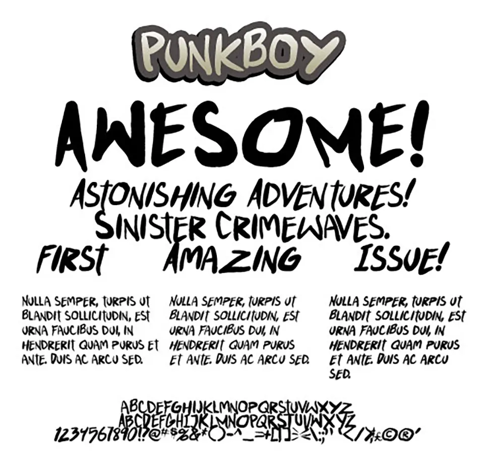 Punkboy Font