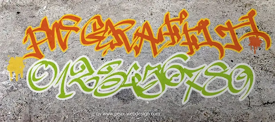 PW Graffiti Font