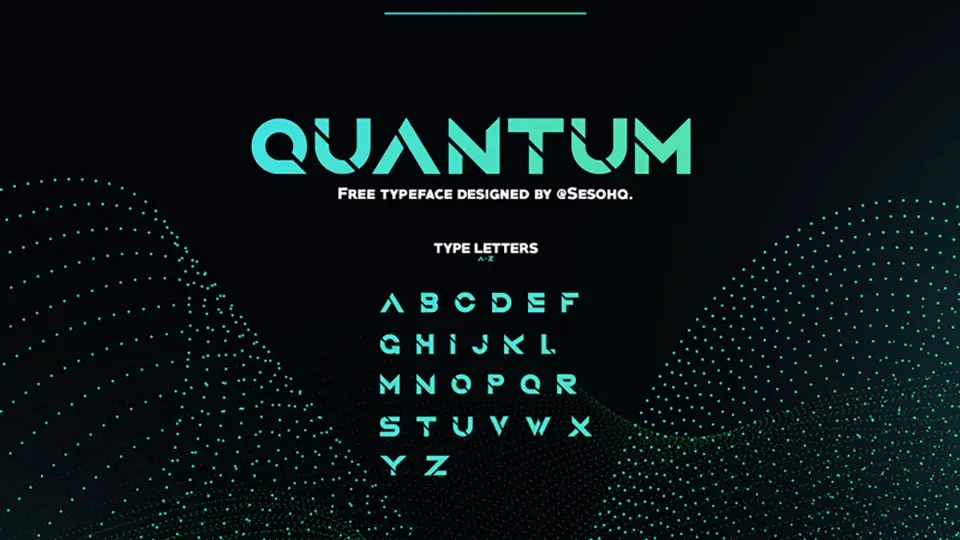 Quantum Font