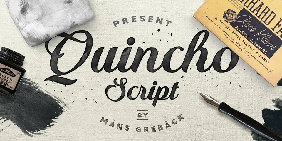 Quincho Script Font