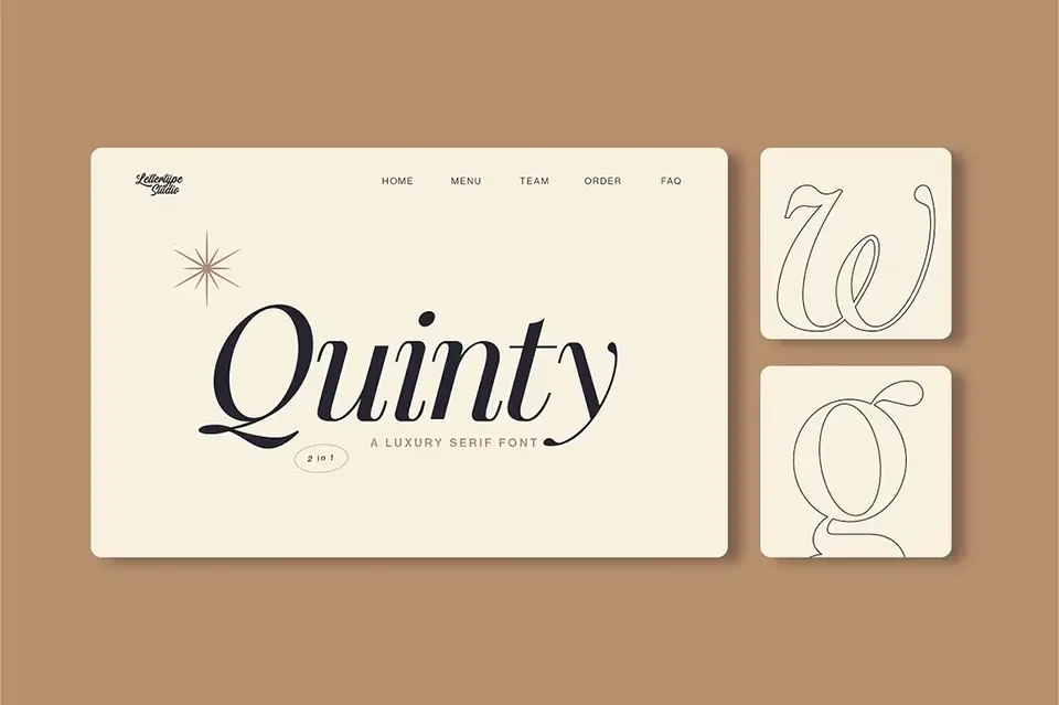 Quinty Font