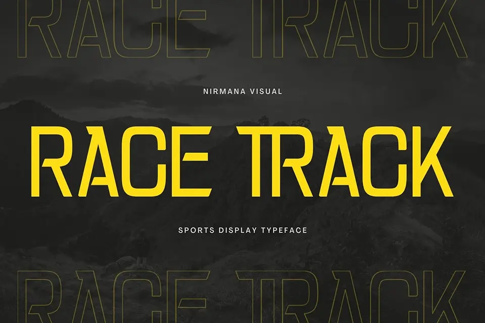 Race Track Font