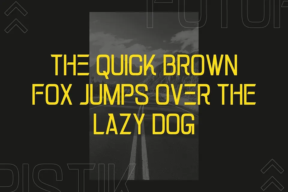 Race Track Font