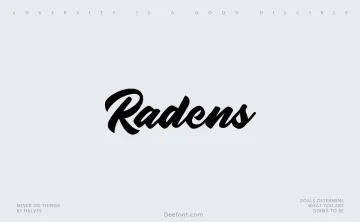 Radens Font
