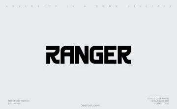 Ranger Font