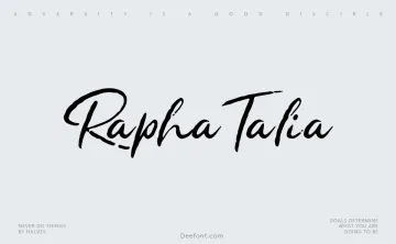 Rapha Talia Font