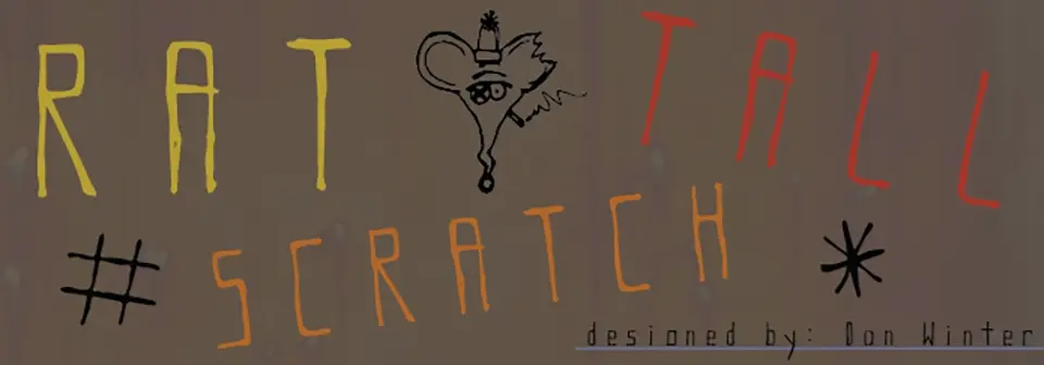 Rat Scratch Tall Font