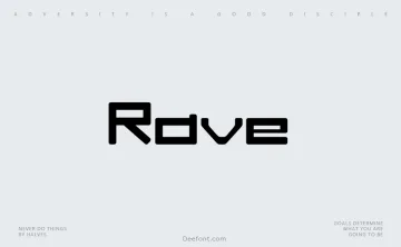 Rave Font