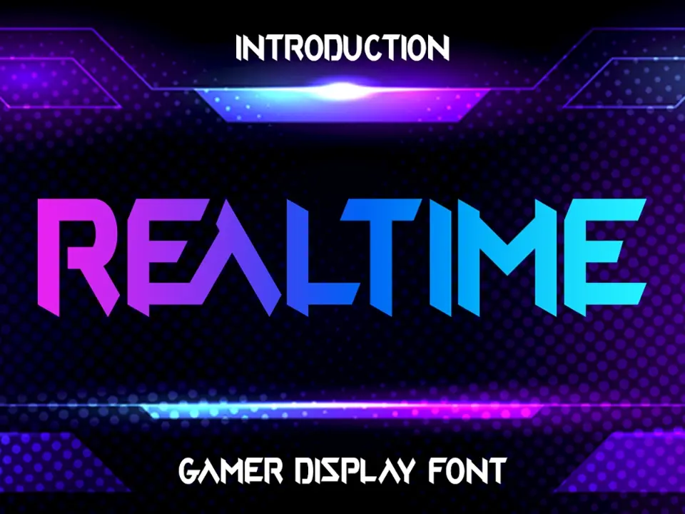 Realtime Gamer Font