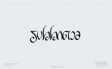 Rellanic Font