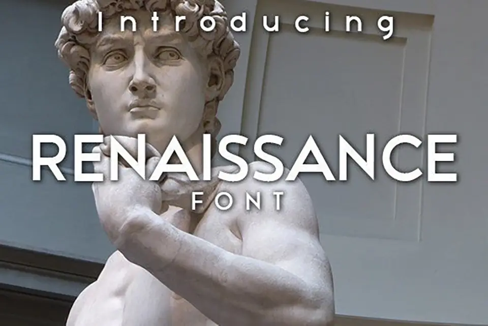 Renaissance Sans Font