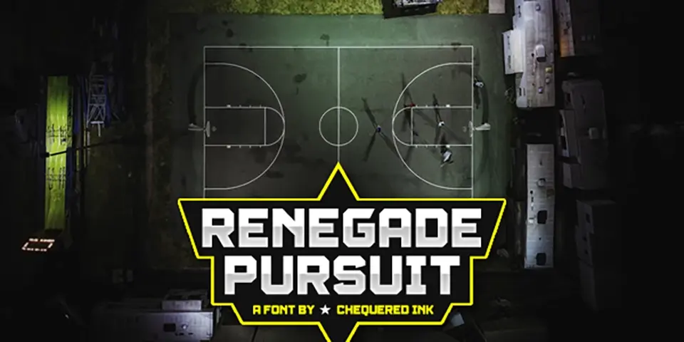 Renegade Pursuit Font