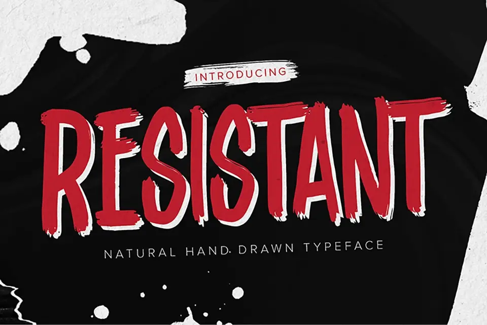 Resistant Font