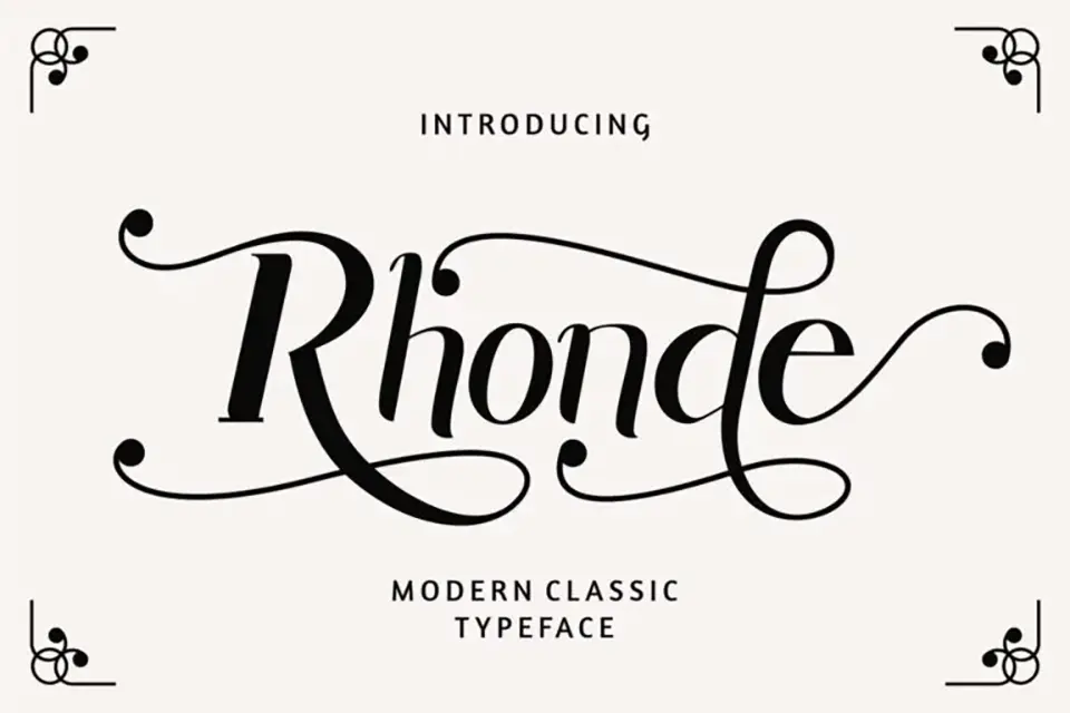 Rhonde Font