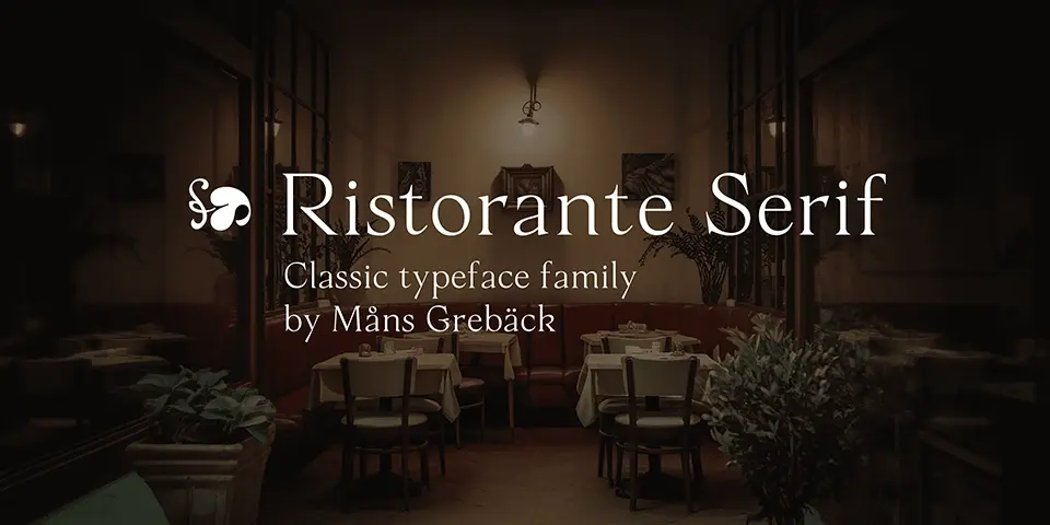 Ristorante Serif Font