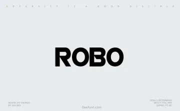Robo Font